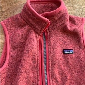 Pink Patagonia Vest